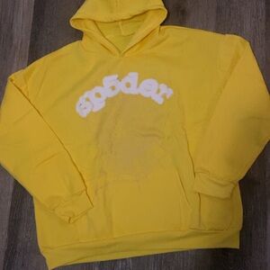 Yellow Hoodie Cardigan